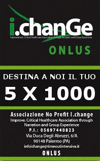 Destina il tuo 5x1000 a I.change ONLUS